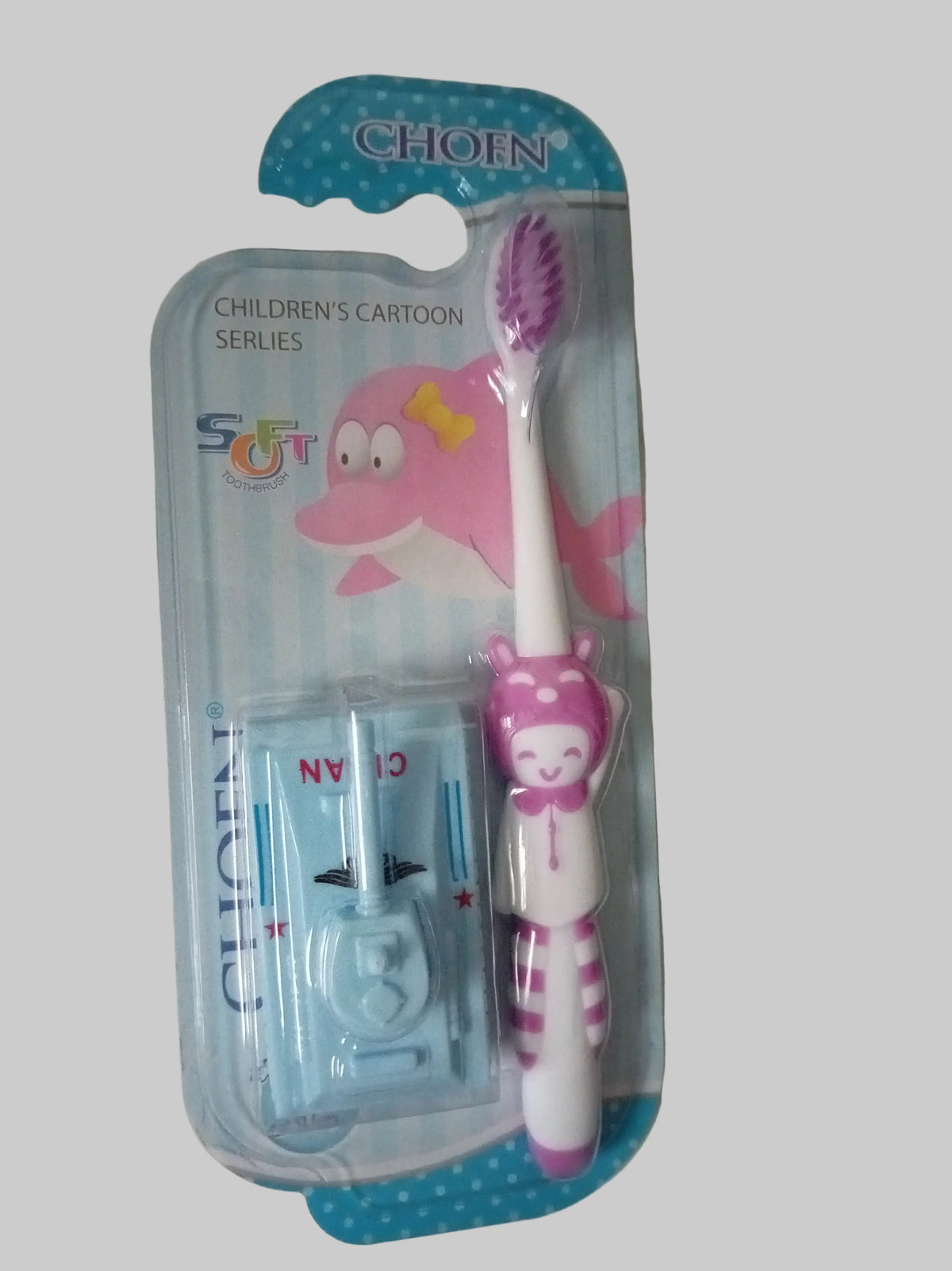Kids Cartoon Toothbrush with Travel Case | Soft Bristle Baby Toothbrush for Boys & Girls