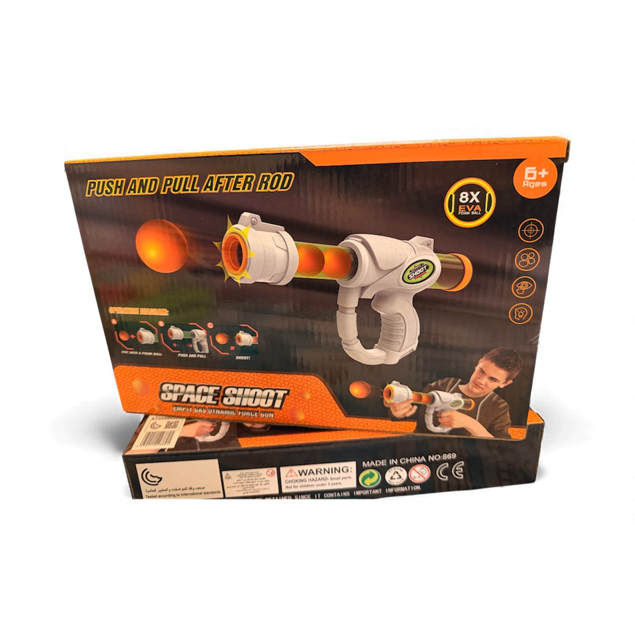 Boley Blast Poppers Toy Gun Shooting Game