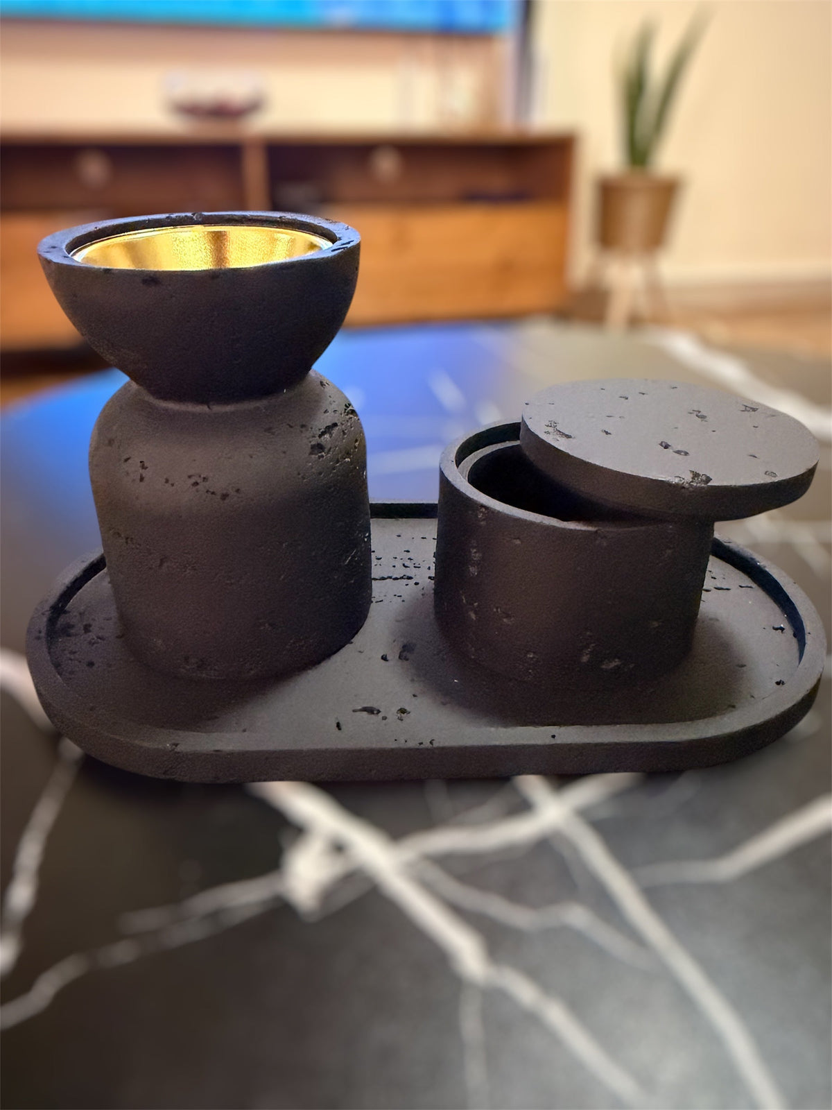 Mubkhar set Black
