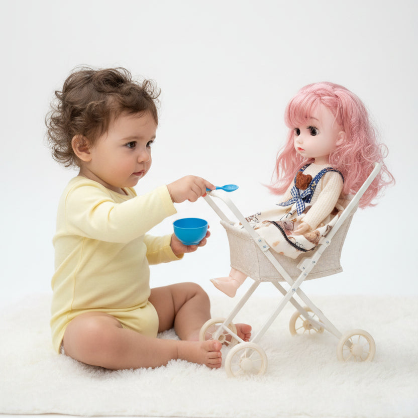 Pink Hair Doll
Toy Doll for Girls
Doll with Extra Dress