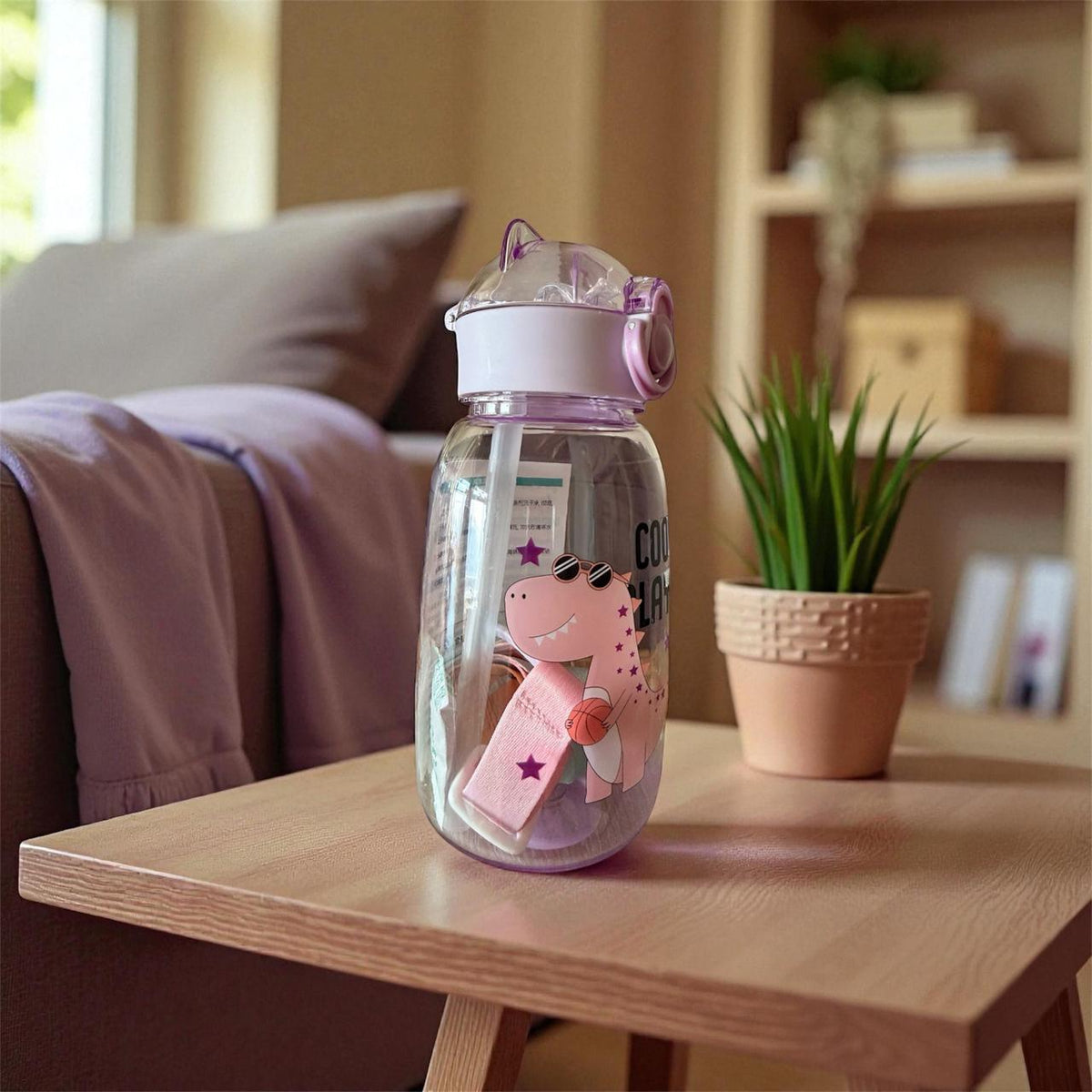 Premium Quality Dinosaur Printed Water Bottle for kids