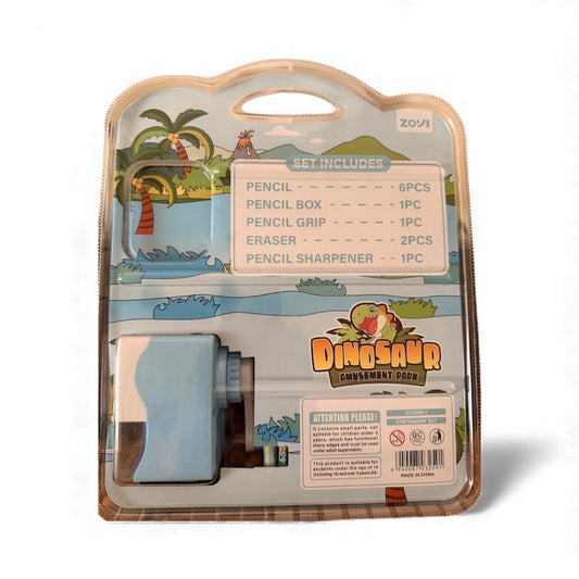 Dinosaur stationery set