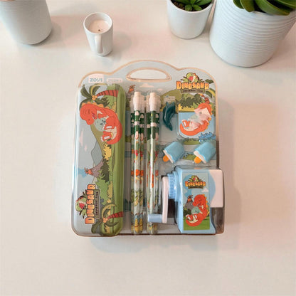 Dinosaur stationery set