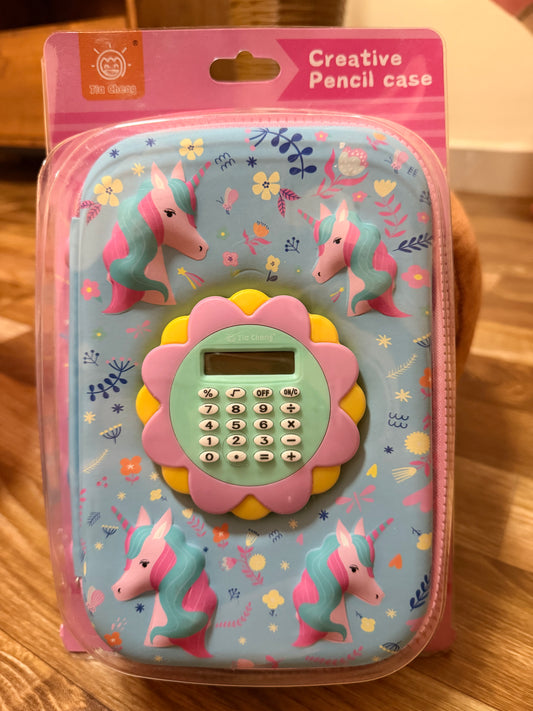 Unicorn 3D Pencil Pouch