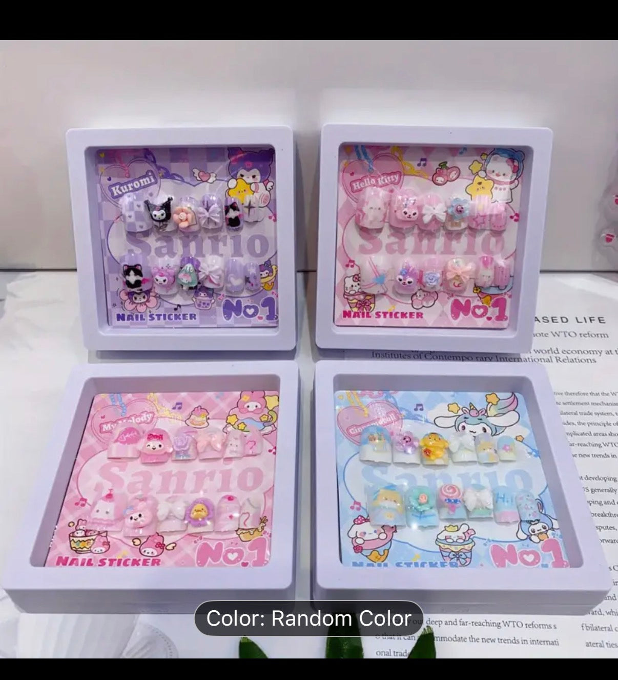 Nail Art Press On - Beautiful Fake Nails