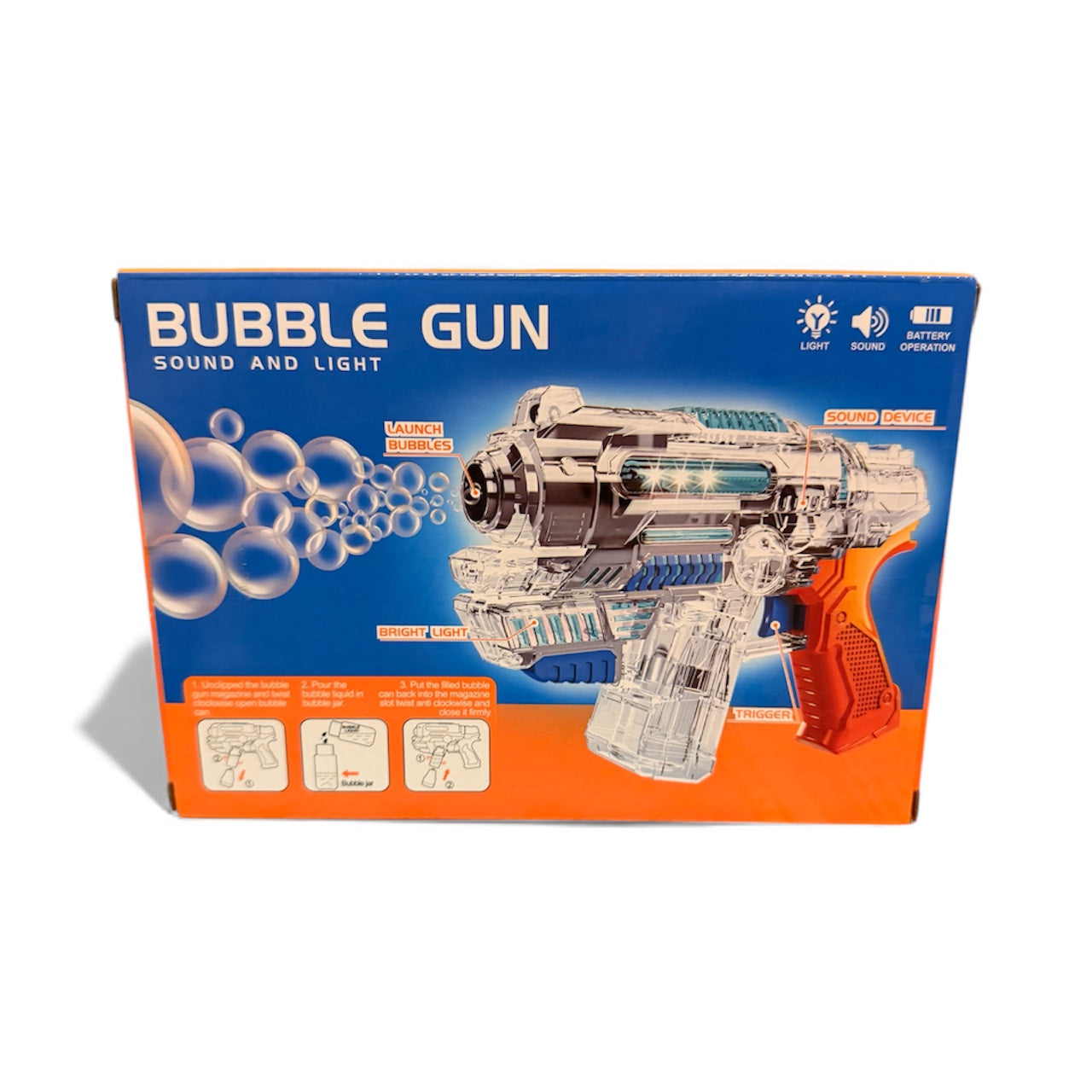 Bubble Blaster With light & Sound