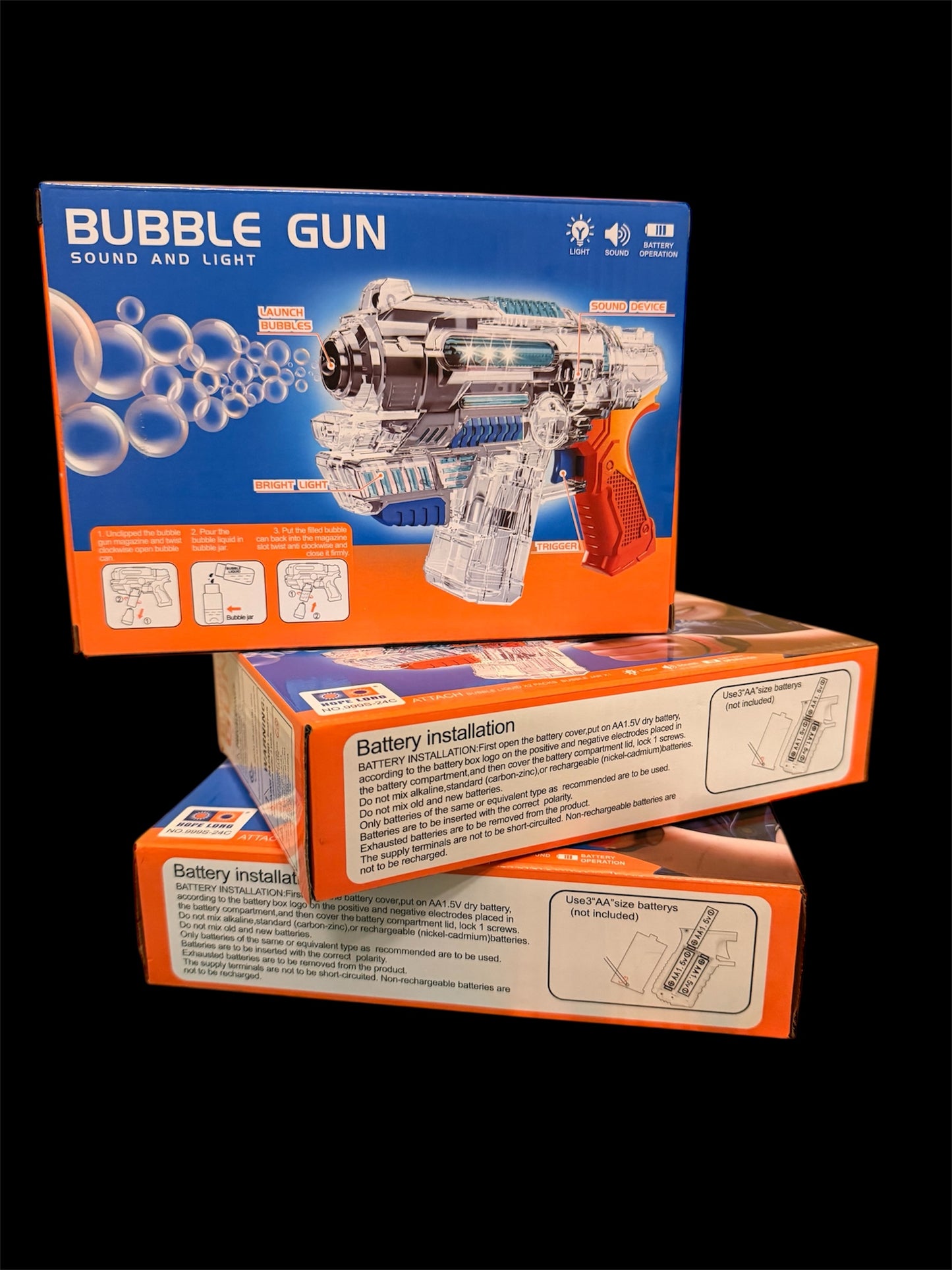 Bubble Blaster With light & Sound