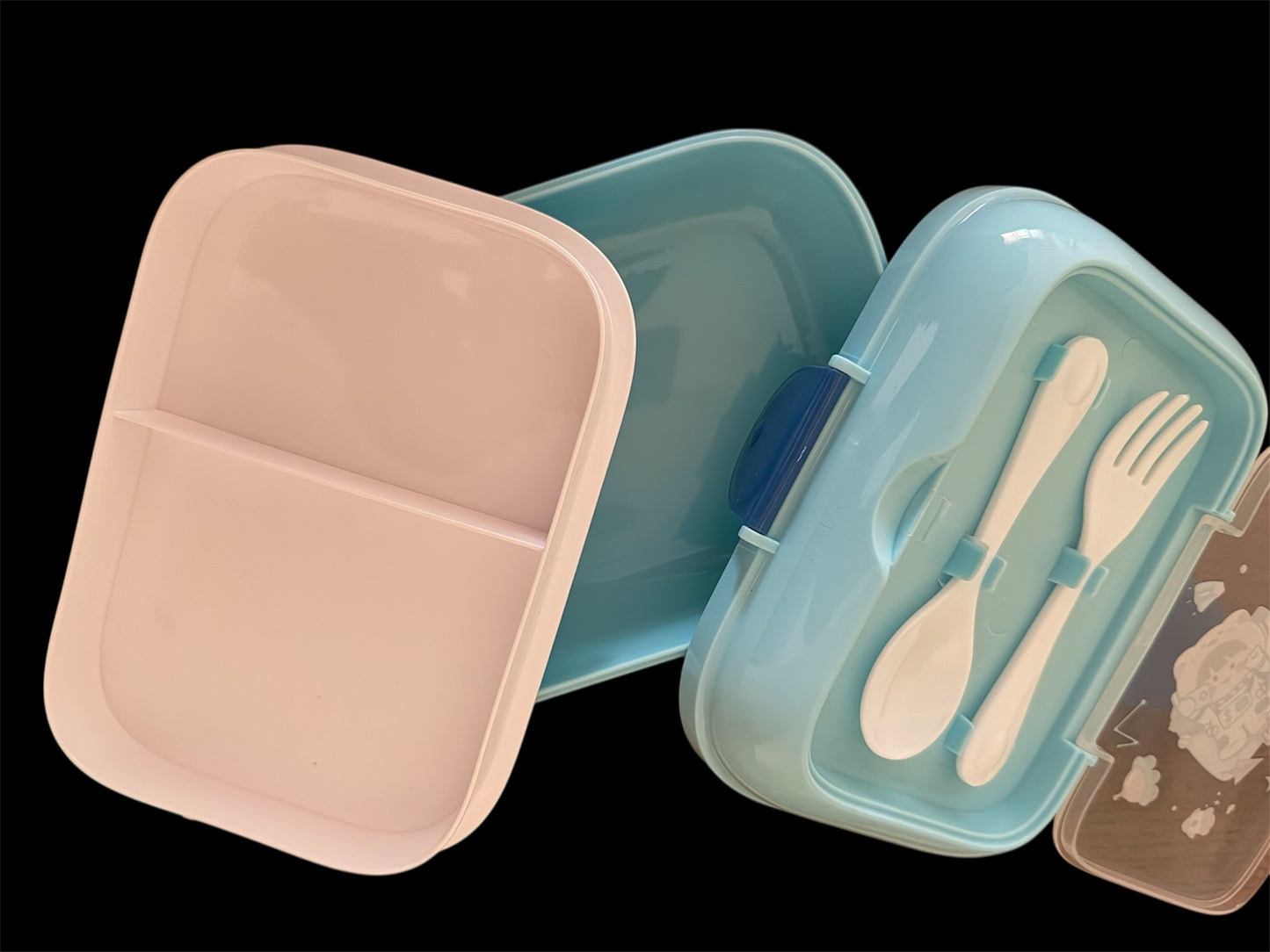 Premium Quality Lunch Box - Tiffin Box and Water Bottle With Spoon