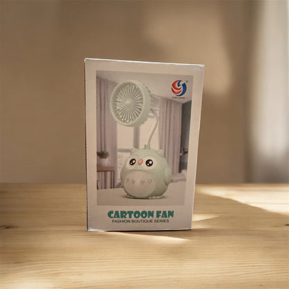 Mini Handheld Fan Cute Cartoon Animal Fans
