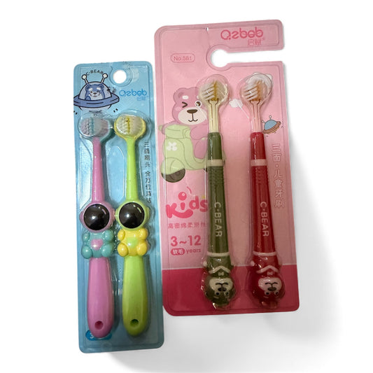 Toothbrush Three-sided Soft Bristle Teeth Whitening Brushes