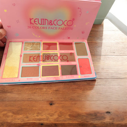 Kevin & Coco DreamWeaver Express 26-Color Eyeshadow Palette