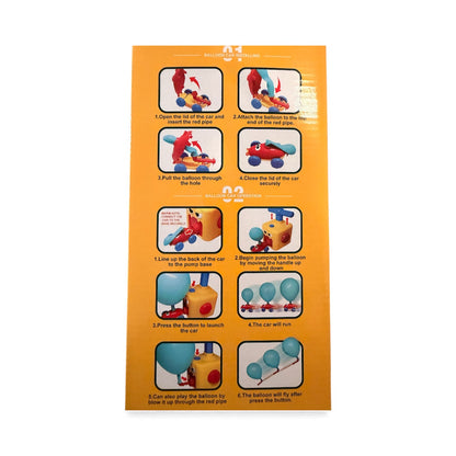 Balloon Launcher Car Toy Set