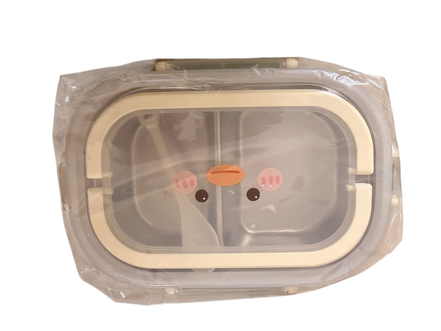 Stainless Steel Leakproof 2-Compartment Bento Lunch Box