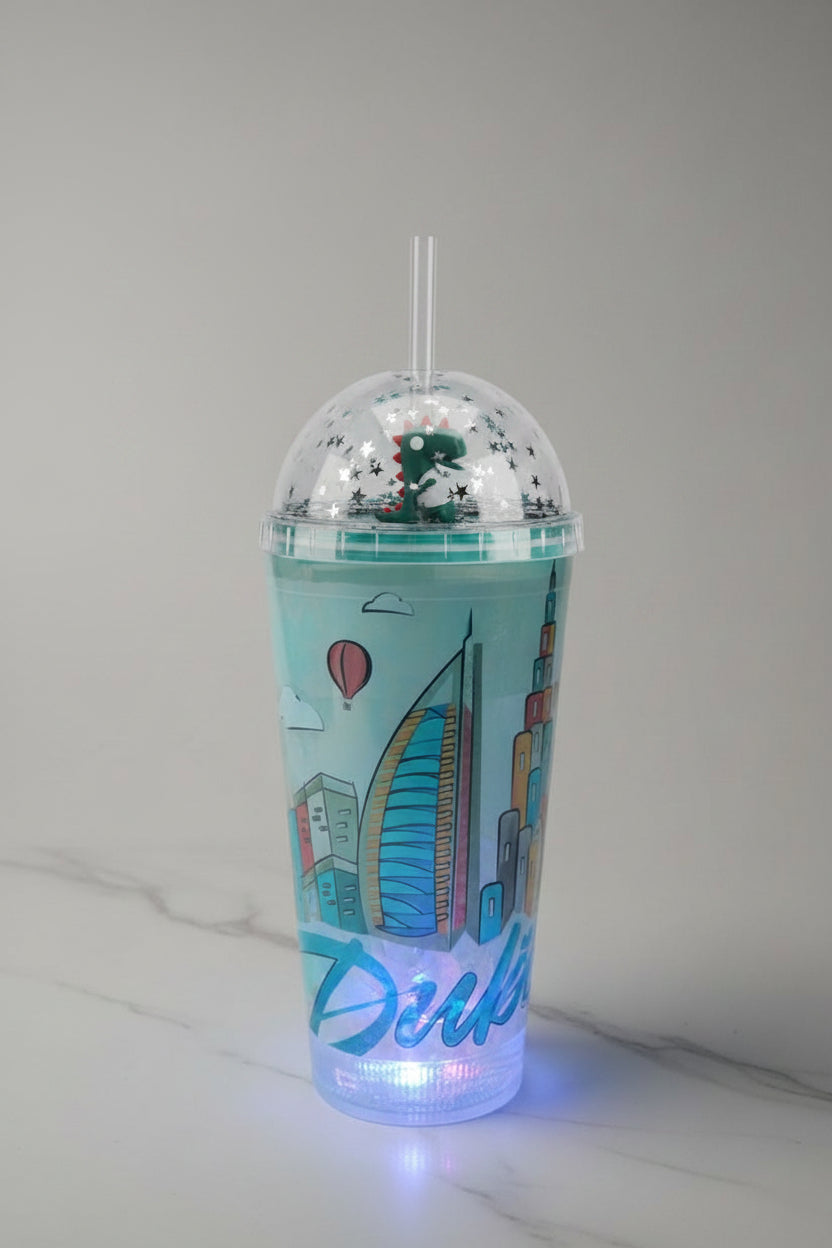 Built-in colorful LED light base