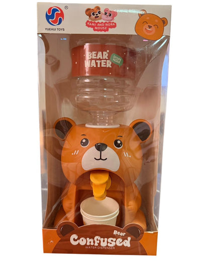 Cartoon Animal Water Dispenser Mini Water Dispenser is designed for kids. They are in suitable sizes for kids to operate it by themselves. Teddy Bear water Dispenser