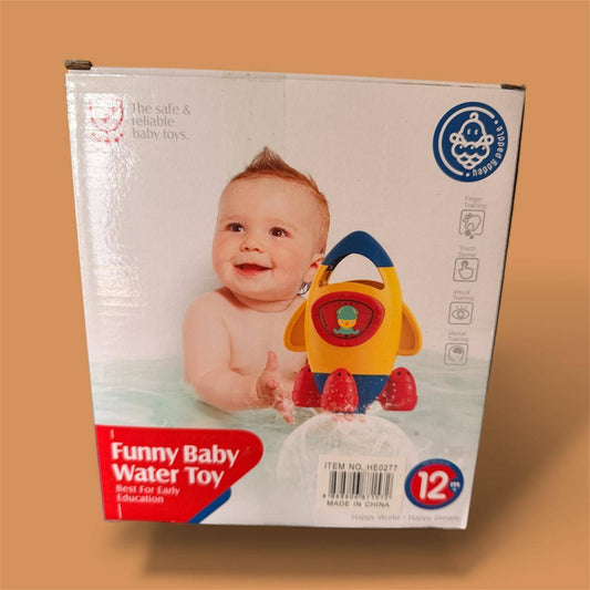 Funny Baby Rocket Splash BathToy