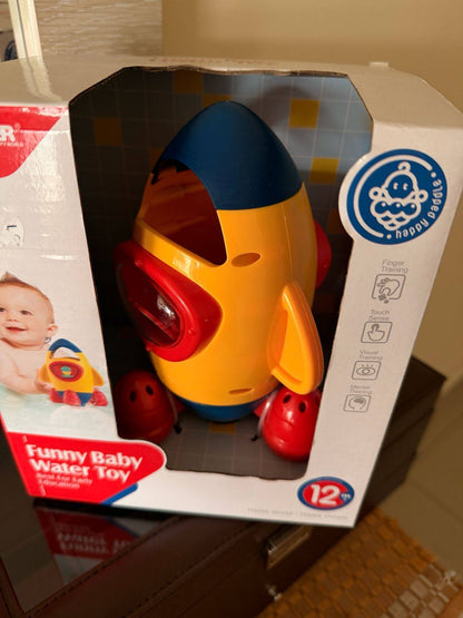 Funny Baby Rocket Splash BathToy