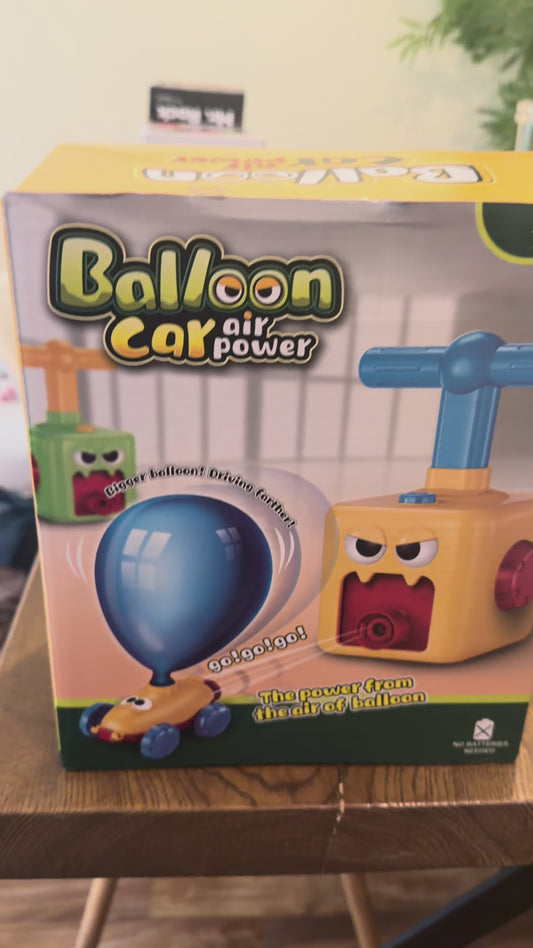 Balloon Launcher Car Toy Set
