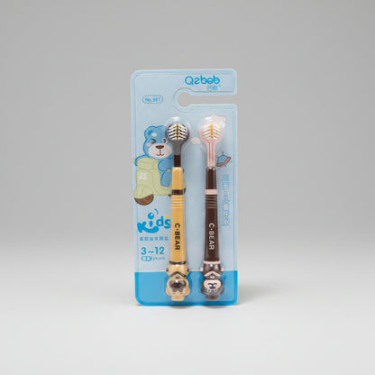 2 PCS Triple Sided Toothbrush Triple Head Wrap Household Soft Bristles Cleaning Daily Sensory Toothbrush best toothbrush for kids in pakistan 
SnapzyPk.com
